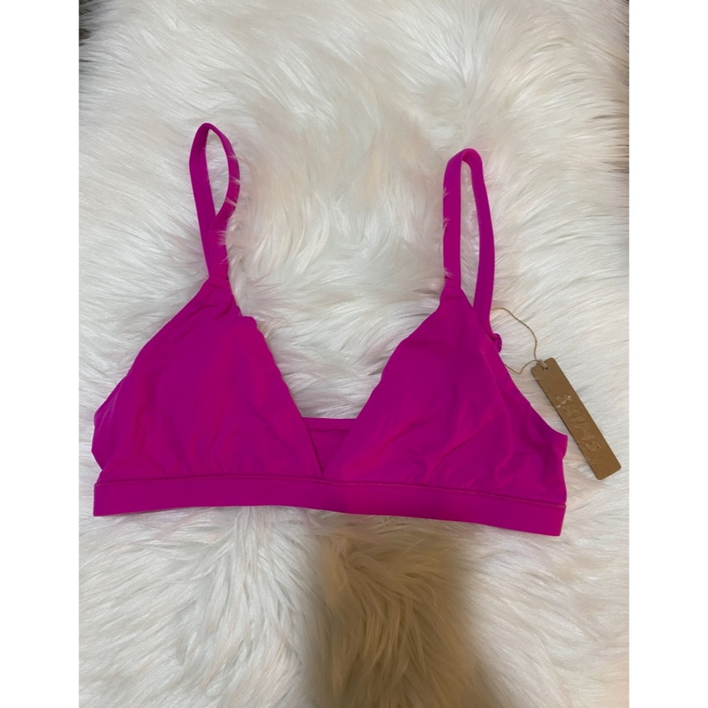 Skims Pink Bralette Bra